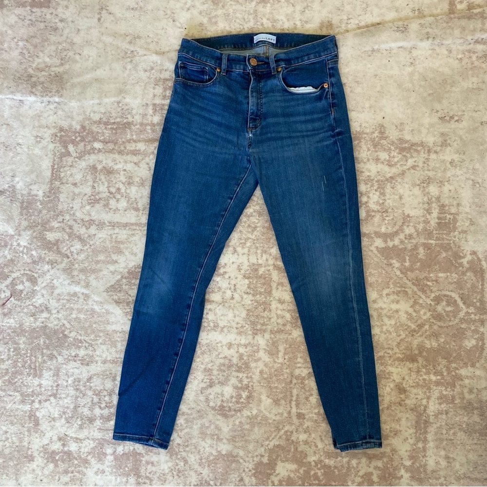 LOFT Women's Skinny Jeans, denim blue, size 28 / 6